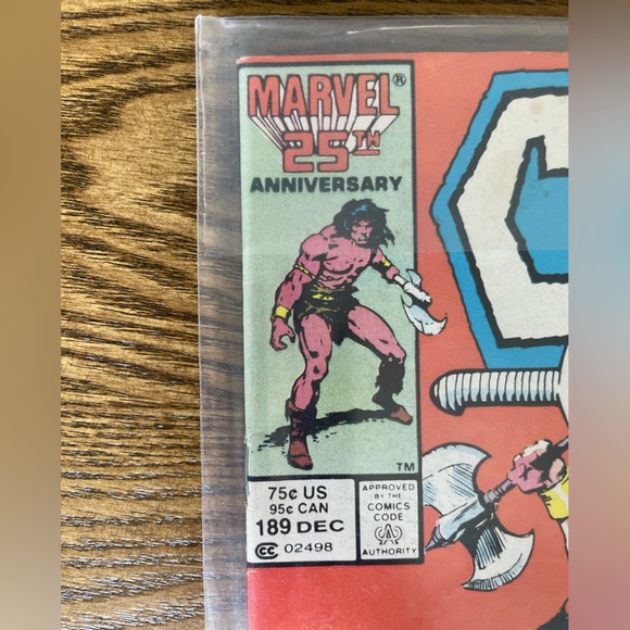 Conan Saga Conan The Barbarian Marvel Comics 1987 - Picture 4 of 7